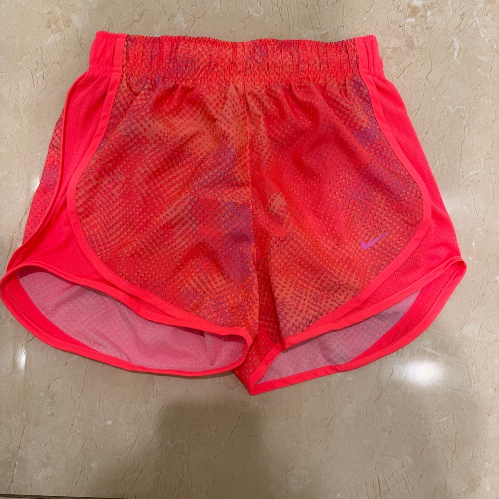 Nike Women's Neon Pink Athletic Running Shorts